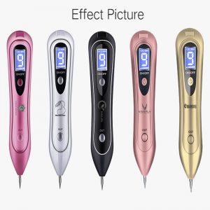 Face Spot Pen Gold Väri Plasma Pen Plasma Skin Machine Plasma Freckle Mole Removal Pen