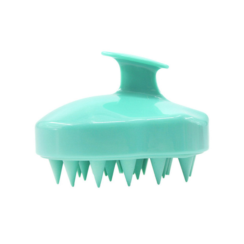 Silikoni hiukset päänahka massager shampoo harja