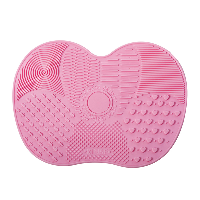 Räätälöity pehmeä kosmetiikka silikonipuhdistuslevy, Makeup Brush Cleaner