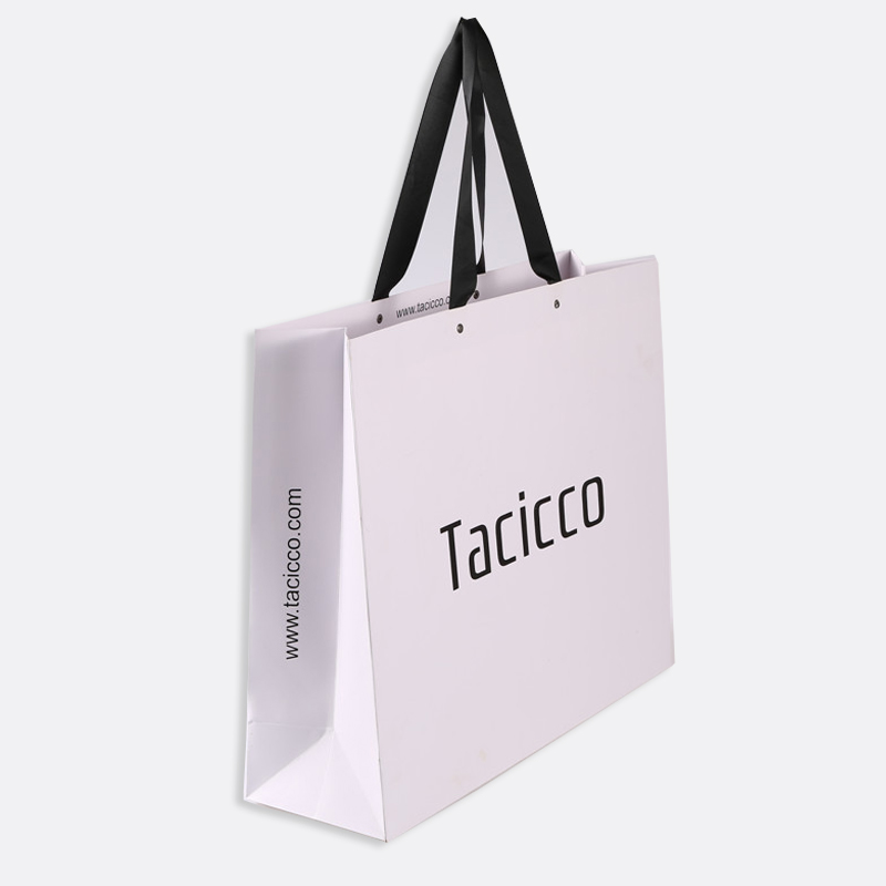Mukautettu logo Lahjapakkaus Laukut Käärepussit Customzied Painettu lahjakassi