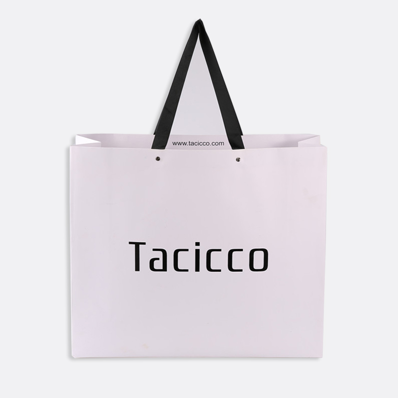 Mukautettu logo Lahjapakkaus Laukut Käärepussit Customzied Painettu lahjakassi