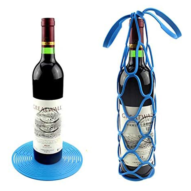 Silicone Wine pullo Carrier Tote Laukut