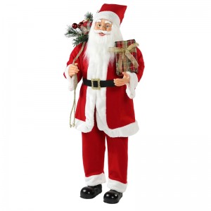30 ~ 110cm Joulu Sta Seces Santa Claus kanssa lahjakasse