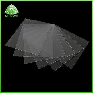 Korkea läpinäkyvä PVC levymateriaalia muovikalvo taittolaatikoille Läpipainopakkaus laatikko Tulostettava Packaging/Eristys Palosuojaustyöt inflaming hidastavat