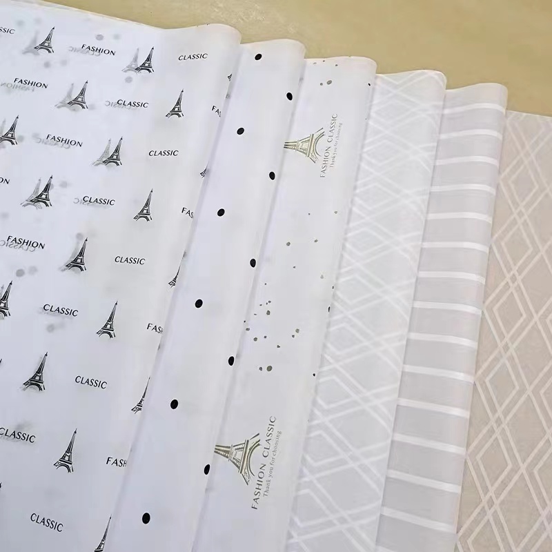 Paperi Paperi painettu kudospaperi Custom logo Painettu 14G/17g kudospaperi lahjapaketti monivärinen kudospaperi