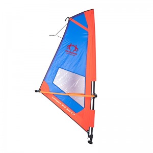 Freeride WINDSURF Purje, puomi, Uphaul Windsurfing, Maston laajennus ja perusta