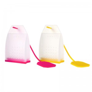 Silikoni Tea Infuser, Loose Leaf Teadisuodatin Laukut Siver