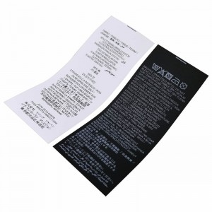 Takaisin kaula-vaate tarrat kevyille vaatteille ja lapsille \\\\ \'-tuotteet