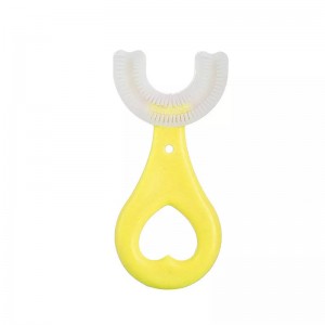 Tehtaan Supply, hammasharja lapsille, silikoni U-pöytä Suunhoito Puhdistusharja, Vauva Tooth Cleaner