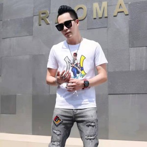 Crewneck Neulottu T-paita