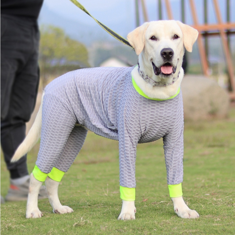 Pet hupparit tukku puuvilla fleece pehmeä lämmin koiran vaatteiden valjaat koiran pyjamas lemmikki vaatteet