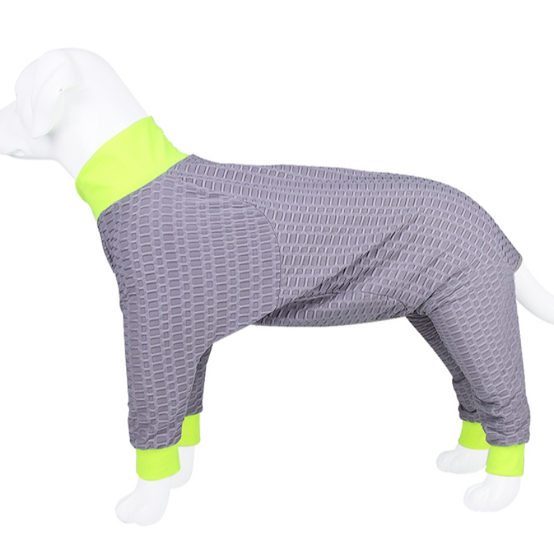 Pet hupparit tukku puuvilla fleece pehmeä lämmin koiran vaatteiden valjaat koiran pyjamas lemmikki vaatteet