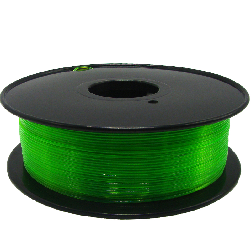 Pinrui 3D-tulostin 1.75mpetg Filamentti vihreä väri 3D-tulostimella