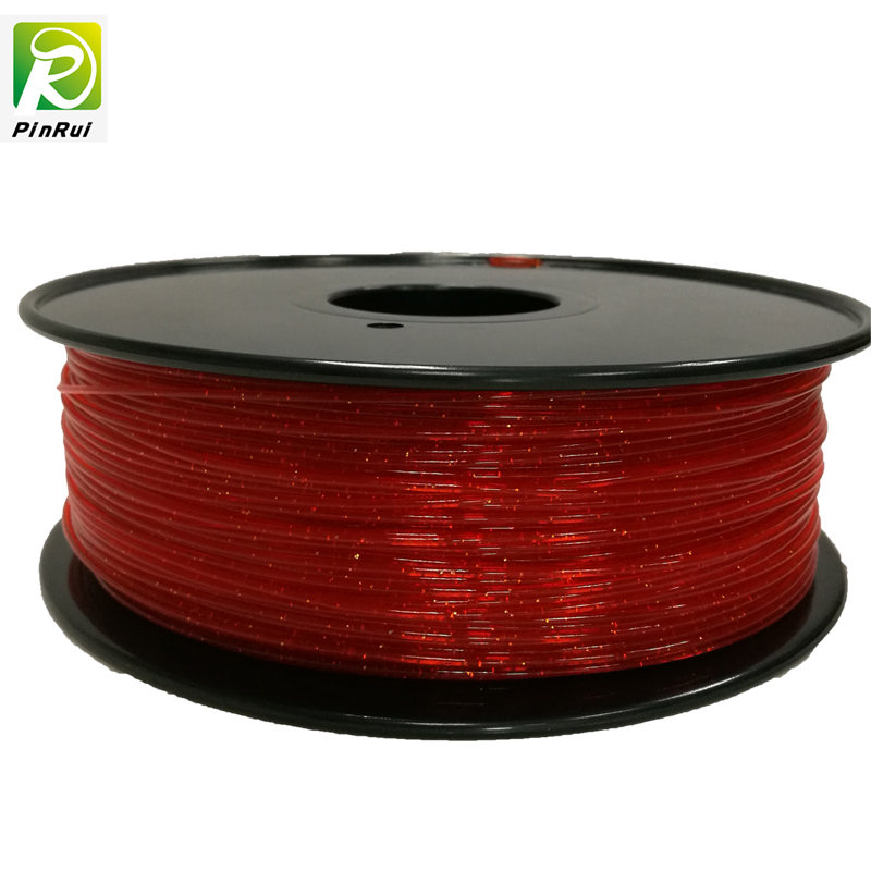 Pinrui 3D-tulostin 1.75mm PLA Shining Sparkling Glitter Filament 3D-tulostin