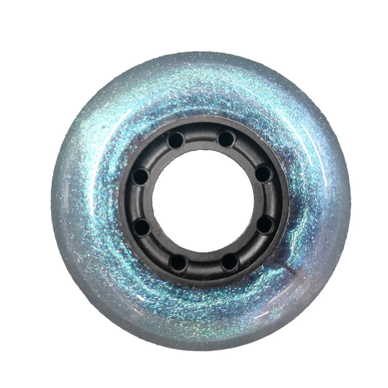 Tehdas hinta Paras laatu Super Kestävä PU inline rullaluistelu pyörät 64mm 68mm 70mm 72mm 76mm 80mm 84mm 90mm 100 mm