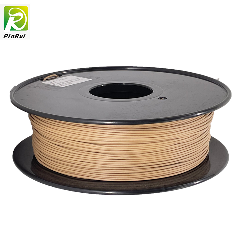 Pinrui 3D-tulostin 1.75mm Natual Wood Filamentti 3D-tulostimella