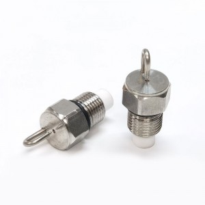 Rubiini osuu sumutussuuttimeen