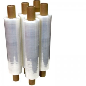 LLDPE Stretch Film ekstrudoitu paperi ydin