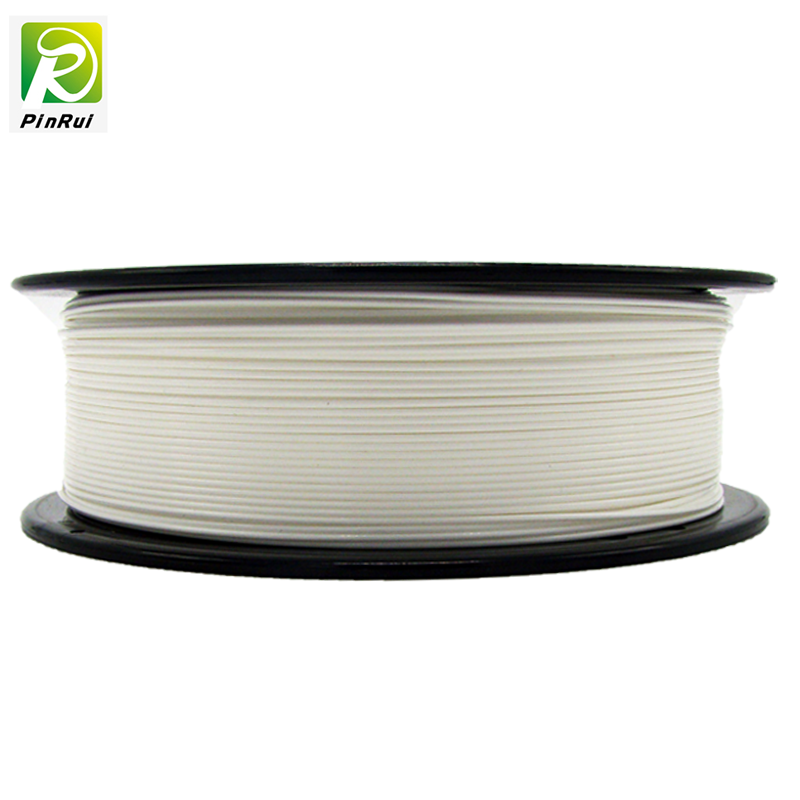 Pinrui Korkealaatuinen 1KG 3D PLA-tulostin Filamentti Valkoinen väri