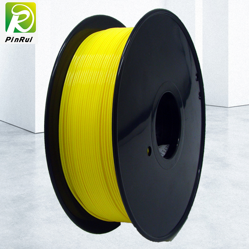 Pinrui Korkealaatuinen 1KG 3D PLA-tulostimen filamentti keltainen väri