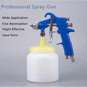 PQ-2 Air Spray Gun 2.0 mm suutin OEM tehdas Muovinen metalli Tehokas sumutus Pneumaattiset maalityökalut autolle ja huonekaluille