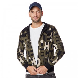 Spotty Style Coat miehille, ladattava akku lämmitetty vaatteet takki