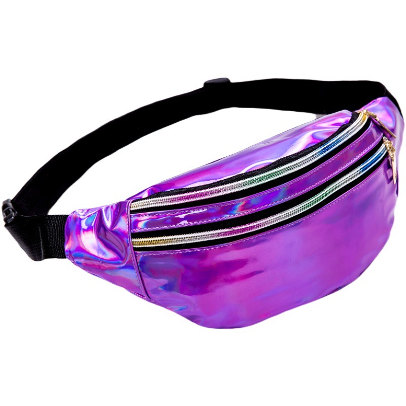 Naiset muoti Suuri tilaa Vedenpitävä matka laukku PVC Fanny Pack vedenpitävä vyötärö laukku