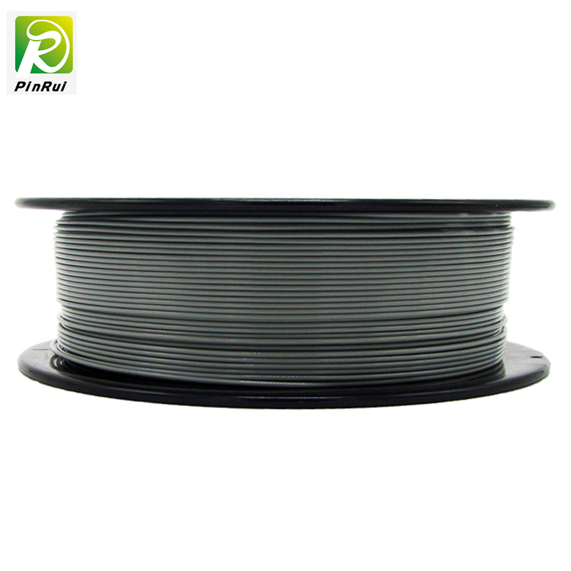 Pinrui Korkealaatuinen 1KG 3D PLA-tulostin Filamentti Harmaa väri