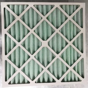 Merv8 Paperi Kehys Ensisijainen tehokkuus Pre-paneeli LVI ilmansuodatin karjalle&Pig Farm