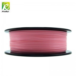 Pinrui Korkealaatuinen 1KG 3D PLA-tulostimen filamentti vaaleanpunainen 9284c väri