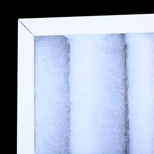 Räätälöity paneeli Keel Ensisijainen metalli Pre HVAC ilmansuodatin puhdaseen huoneeseen