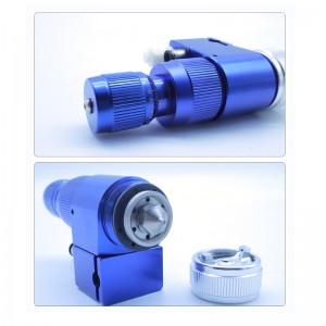 Automaattinen virtalämpötila 0.8/1.2 mm suutin Teollinen sumutus Pneumaattinen maalityökalu alhainen paine säädettävissä