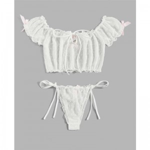 Tukkukauppa Ystävänpäivä Nainen Kaksi kappaletta Bra Panty Set Erotica Senseal Alusvaatteet Lace Seksikäs Naiset Lenceria Seksikäs alusvaatteet