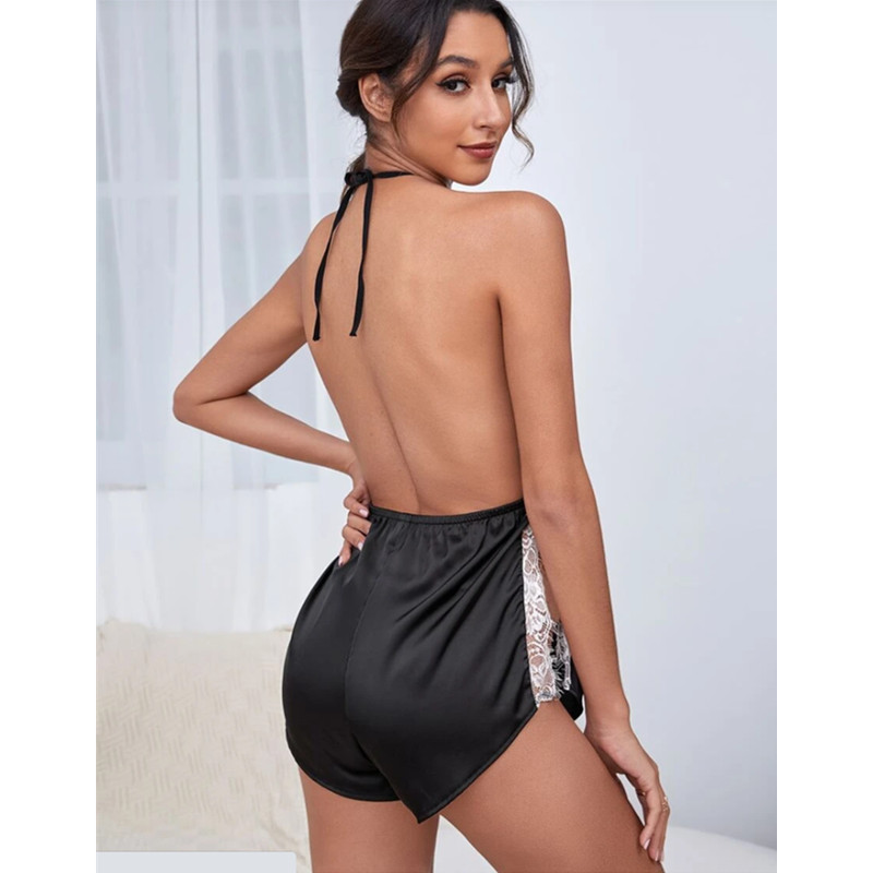 Naiset \\\\\\ 's seksikäs alusvaatteet Sheernäe - kautta verkko seksikäs pitsi pyjamas Nightdress Uniform Temptation NightGown