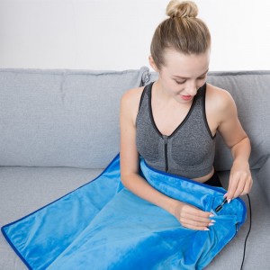 Sähköinen lämmitetty huopa, lämmitetty fleece matkailu huopa autoille, kuorma-autoille, maastoauto