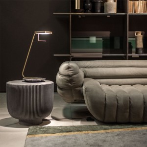 Teollisuus Ulkoilu lasikuitu kulho muoto loppupöytäkeskus pyöreä moderni sohvapöydän asetettu olohuonekalusteet