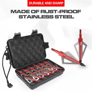 Elongarrow 15B005 100Grain Broadhead arrow Hunting Tips ruuvi Arrow Broadheads