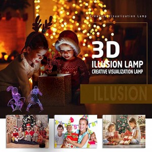 Akryyli 3D yövalo