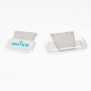 Alumiiniset leimatut levyt, joissa on väri