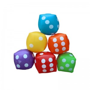 Räätälöity puhallettavanoppa Suuri räjähdys kuutio, uima-altaan puolueen sisustus