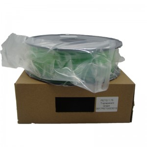 Pinrui 3D -tulostin 1,75 mmpetg filamentti valkoinen väri 3D -tulostimelle