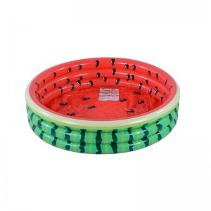 Kiddie -uima -allas, puhallettava uima -allas lapsille, vesimeloni uimarengas