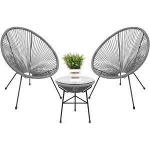 Teräs&Wicker 3pcs -sohvajoukko N-007