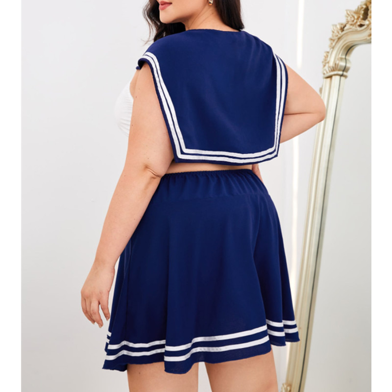 Naisten yliopiston cosplay Uniform Temptation 3 Piece Factory Tukkumyyntituotanto