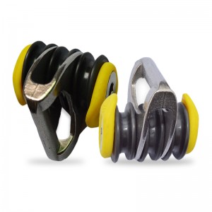 Marine ruostumattomasta teräksestä valmistettu hihnapyörät