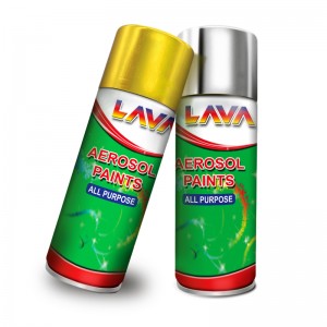 Halpa ja korkealaatuinen aerosolisumutusmaali OEM Graffiti -suihkumaali