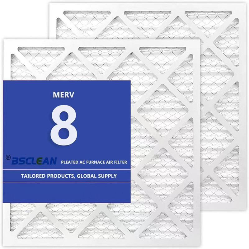 Amazon Hot Sale 20x 20x1 Merv 8 G4 -uunin AC HVAC -pahvipaneeli Pre -suodatin