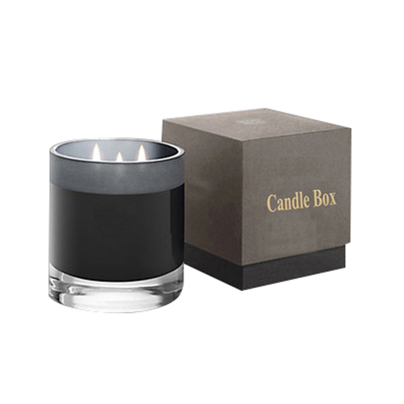 Pyöreä kynttilaatikko Aromaterapia kosmetiikka pyöreä laatikko luova kynttilakarton hajuvesi taivas ja maan kansi aromaterapia lahjapakkaus