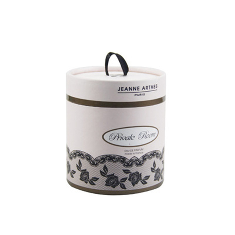 Pyöreä kynttilaatikko Aromaterapia kosmetiikka pyöreä laatikko luova kynttilakarton hajuvesi taivas ja maan kansi aromaterapia lahjapakkaus