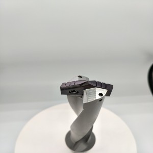 9,8 ~ 114mm Nopea poranterän puoli kiinteä kierteinen reuna deill Hss insert + Tin Carbide insert + Tin